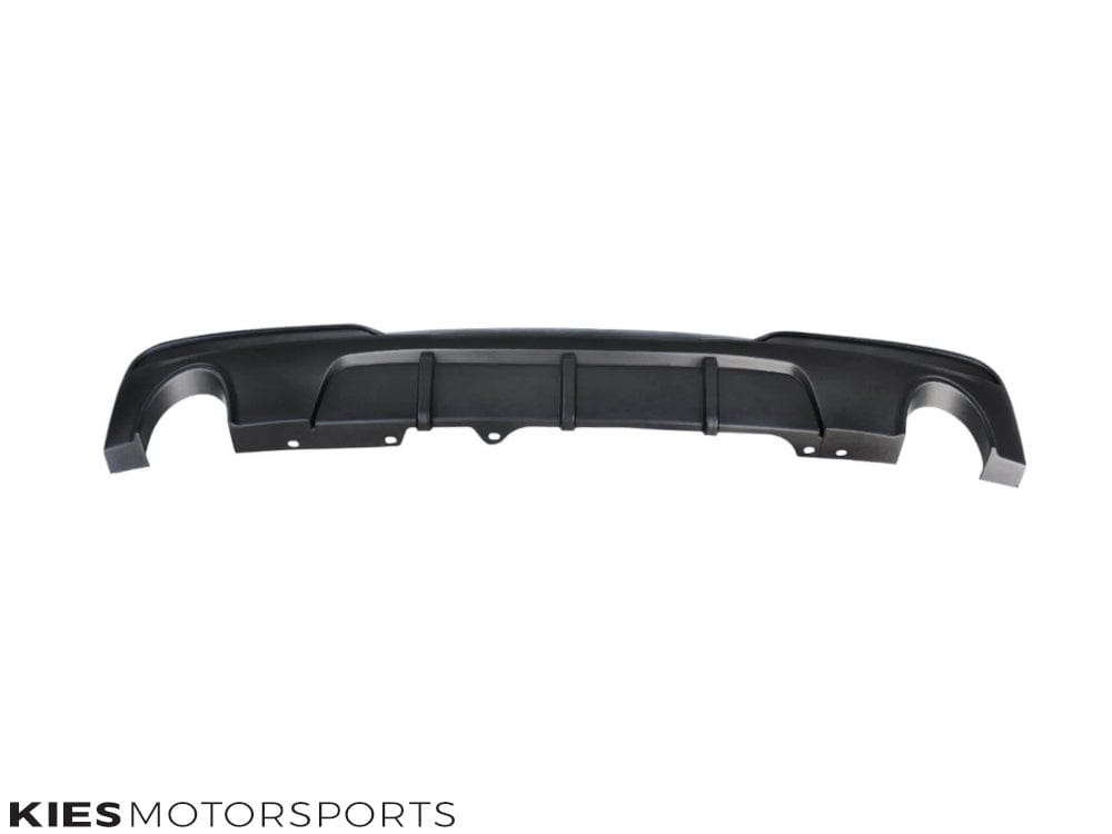 Kies Motorsports — front angle view of 2011-2016 BMW 5 Series (F10) M Performance Style Rear Diffuser
