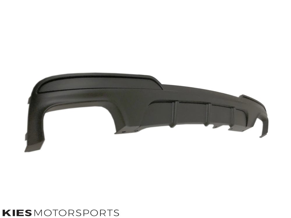 Kies Motorsports — installed on-vehicle shot of 2011-2016 BMW 5 Series (F10) M Performance Style Rear Diffuser