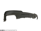 Kies Motorsports — installed on-vehicle shot of 2011-2016 BMW 5 Series (F10) M Performance Style Rear Diffuser