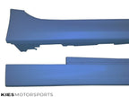 Kies Motorsports — close-up detail of 2011-2016 BMW 5 Series (F10) M Sport / "M5 Style" Side Skirts Conversion