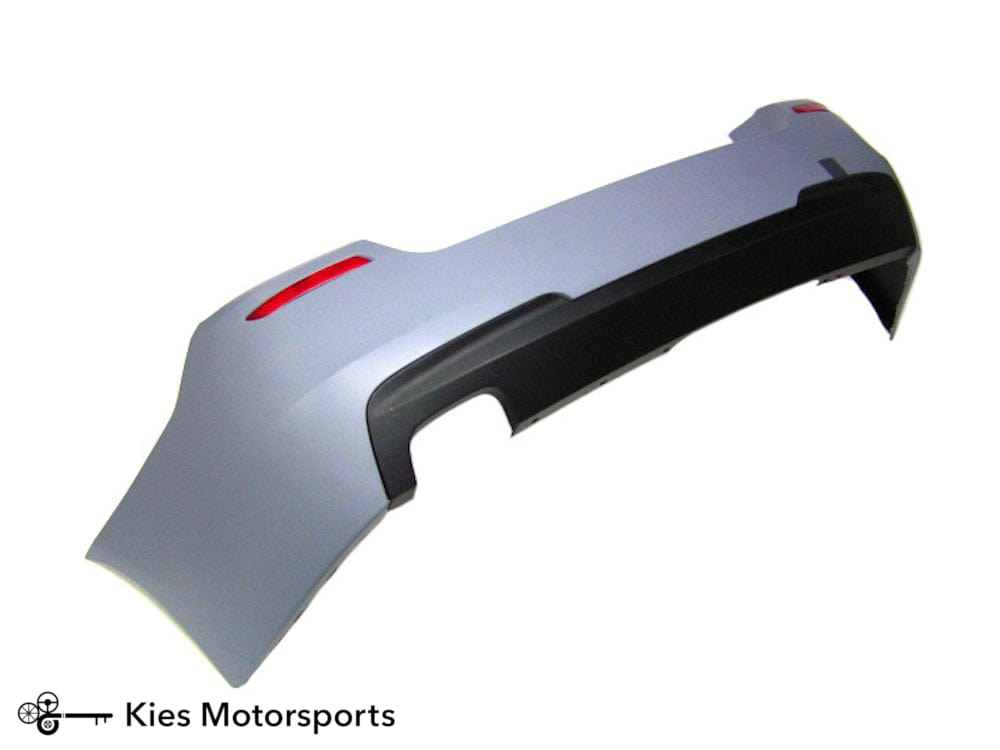 Kies Motorsports — front angle view of 2011-2016 BMW 5 Series (F10) M Sport Style Rear Bumper Conversion