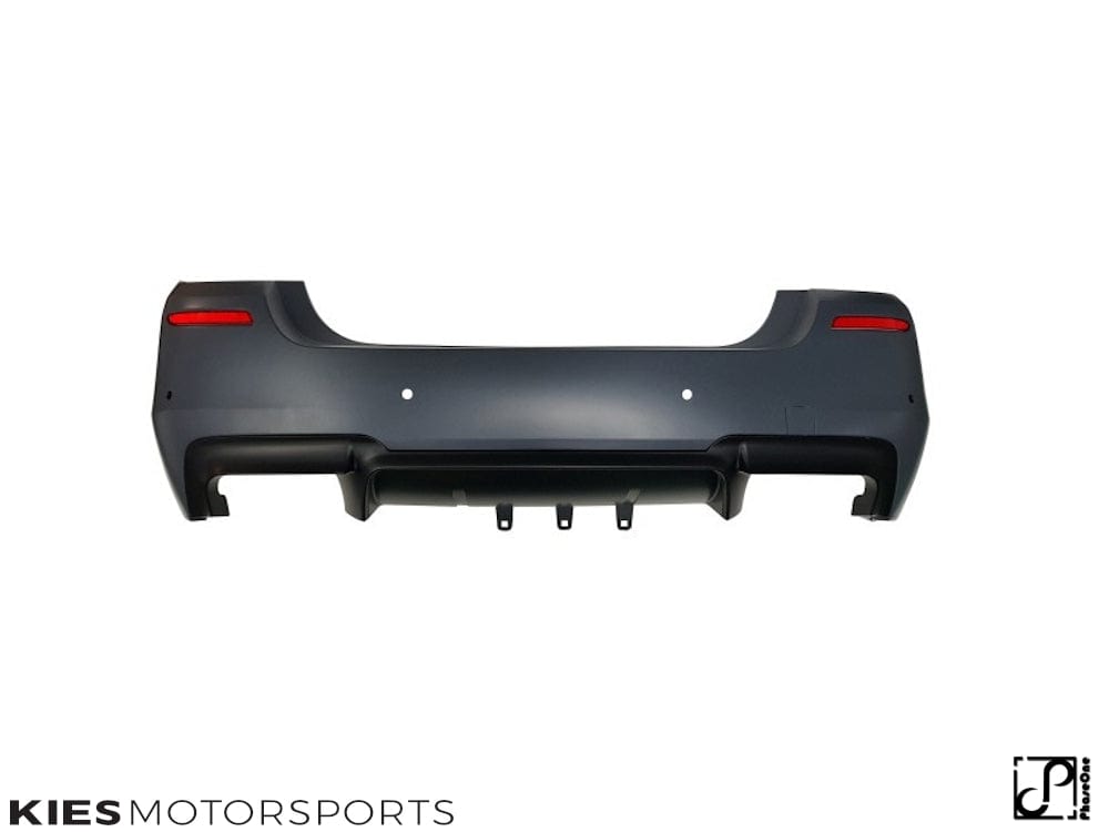 Kies Motorsports — Kies Bumpers rear bumper — 2011-2016 BMW 5 Series (F10) "M5 Style" Rear Bumper Conversion