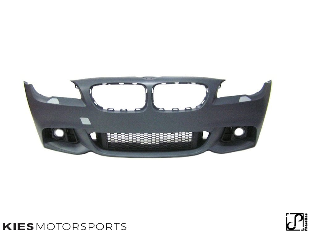 Kies Motorsports — side profile of 2011-2013 BMW 5 Series (F10) M Sport Style Front Bumper Conversion Pre-LCI
