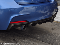 Kies-Motorsports Kies Motorsports 2012-2018 BMW 3 Series (F30 / F31) M Performance Style Rear Diffuser Quad