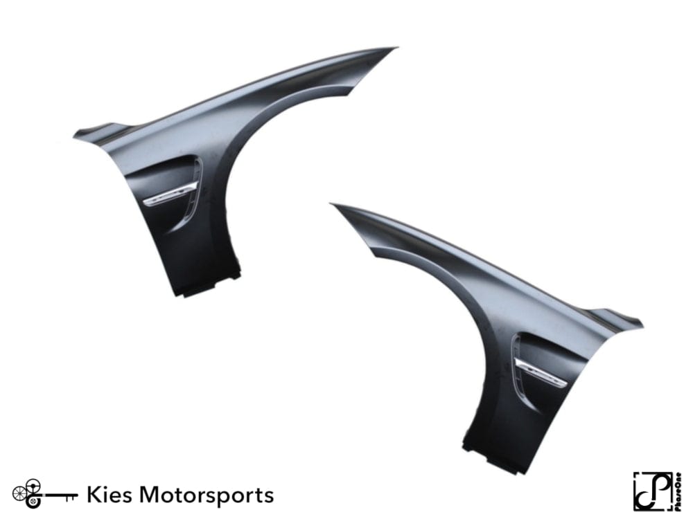 Kies Motorsports — Kies Bumpers fenders — 2012-2018 BMW 3 Series (F30 / F31) "M3 Style" Fender Conversion