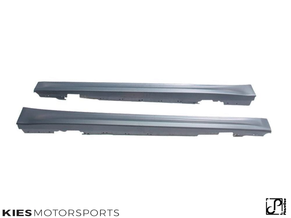 Kies Motorsports — front angle view of 2012-2018 BMW 3 Series (F30 / F31) "M3 Style" Side Skirts Conversion Main image
