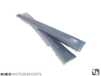 Kies Motorsports — rear angle view of 2012-2018 BMW 3 Series (F30 / F31) "M3 Style" Side Skirts Conversion