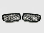 Kies Motorsports — front angle view of 2012-2018 BMW 3 Series (F30) G Style Kidney Grilles