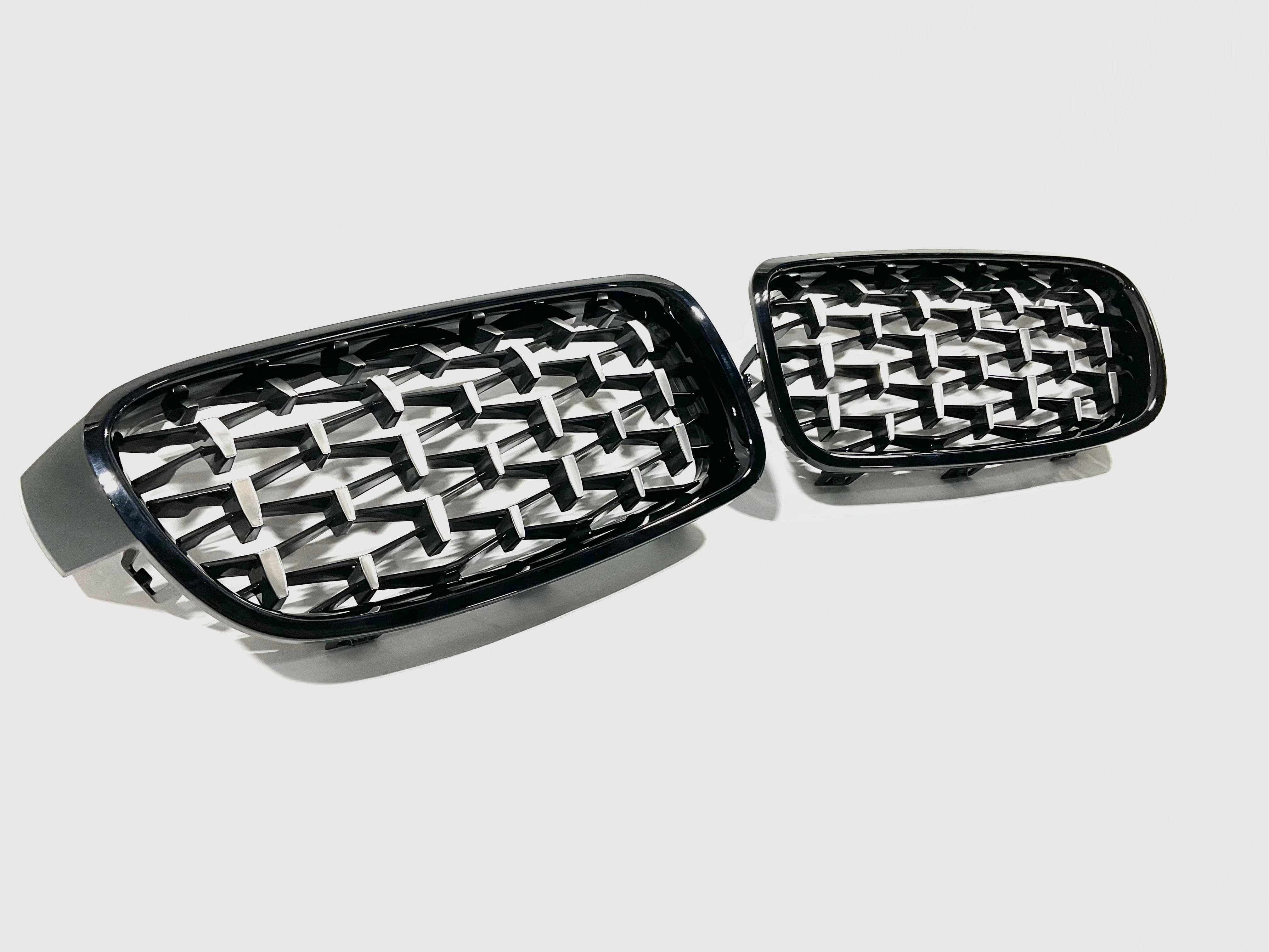 2012-2018 BMW 3 Series (F30) G Style Kidney Grilles Secondary image
