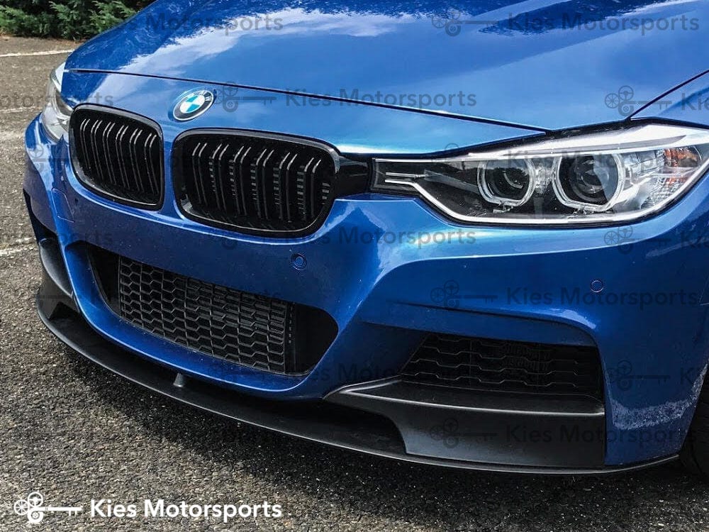 2012-2018 BMW 3 Series (F30) M Performance Style Front Splitter Lip Secondary image