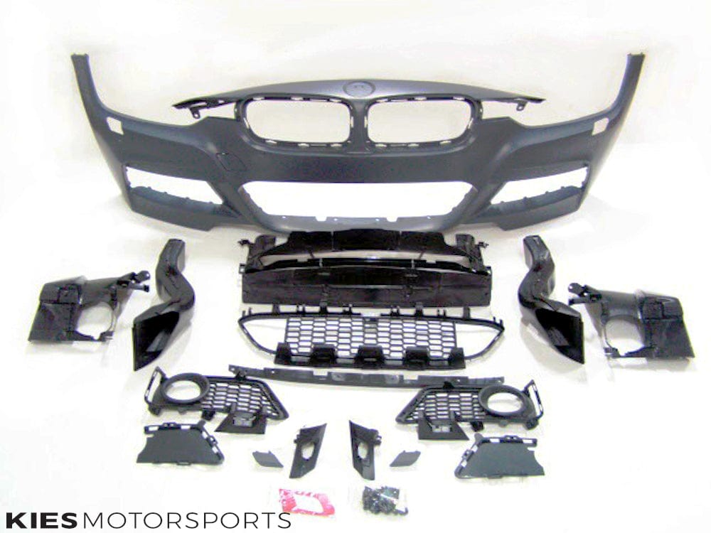 Kies-Motorsports Kies Motorsports 2012-2018 BMW 3 Series (F30) M Sport Style Front Bumper Conversion No PDC Main image