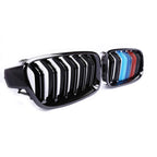Kies-Motorsports Kies Motorsports 2012-2018 BMW 3 Series (F30) M3 Style Kidney Grilles (Various Finishes) Tri-Color