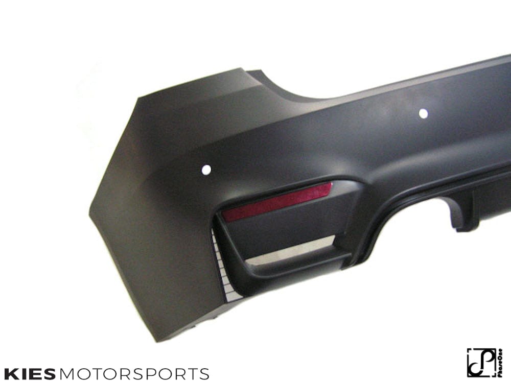 Kies Motorsports — alternate angle of 2012-2018 BMW 3 Series (F30) "M3 Style" Rear Bumper Conversion