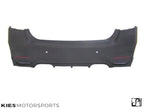 Kies Motorsports — front angle view of 2012-2018 BMW 3 Series (F30) "M3 Style" Rear Bumper Conversion