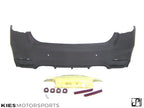 Kies Motorsports — rear angle view of 2012-2018 BMW 3 Series (F30) "M3 Style" Rear Bumper Conversion