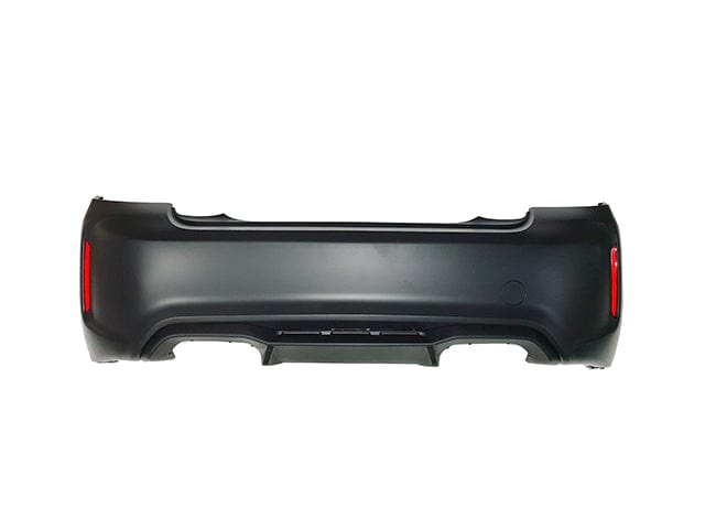 Kies Motorsports — alternate angle of 2014-2018 BMW F22/23 2 Series "M2 Style" Rear Bumper w/o PDC