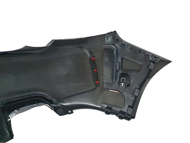 Kies Motorsports — side profile of 2014-2018 BMW F22/23 2 Series "M2 Style" Rear Bumper w/o PDC