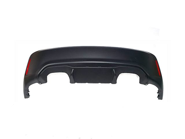 Kies Motorsports — close-up detail of 2014-2018 BMW F22/23 2 Series "M2 Style" Rear Bumper w/o PDC