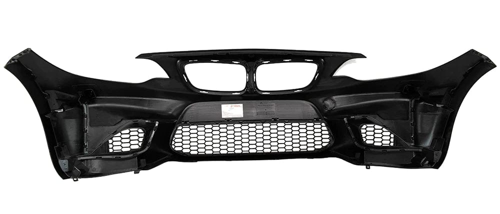 Kies Motorsports — front angle view of 2014-2018 BMW F22/F23 "M2 Style" Front Bumper w/o PDC Holes
