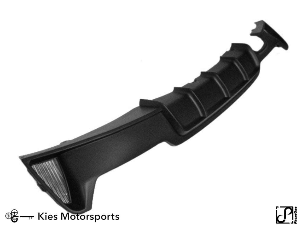 Kies Motorsports — rear angle view of 2014-2020 BMW 4 Series (F32 / F33 / F36) M Performance Style Rear Diffuser