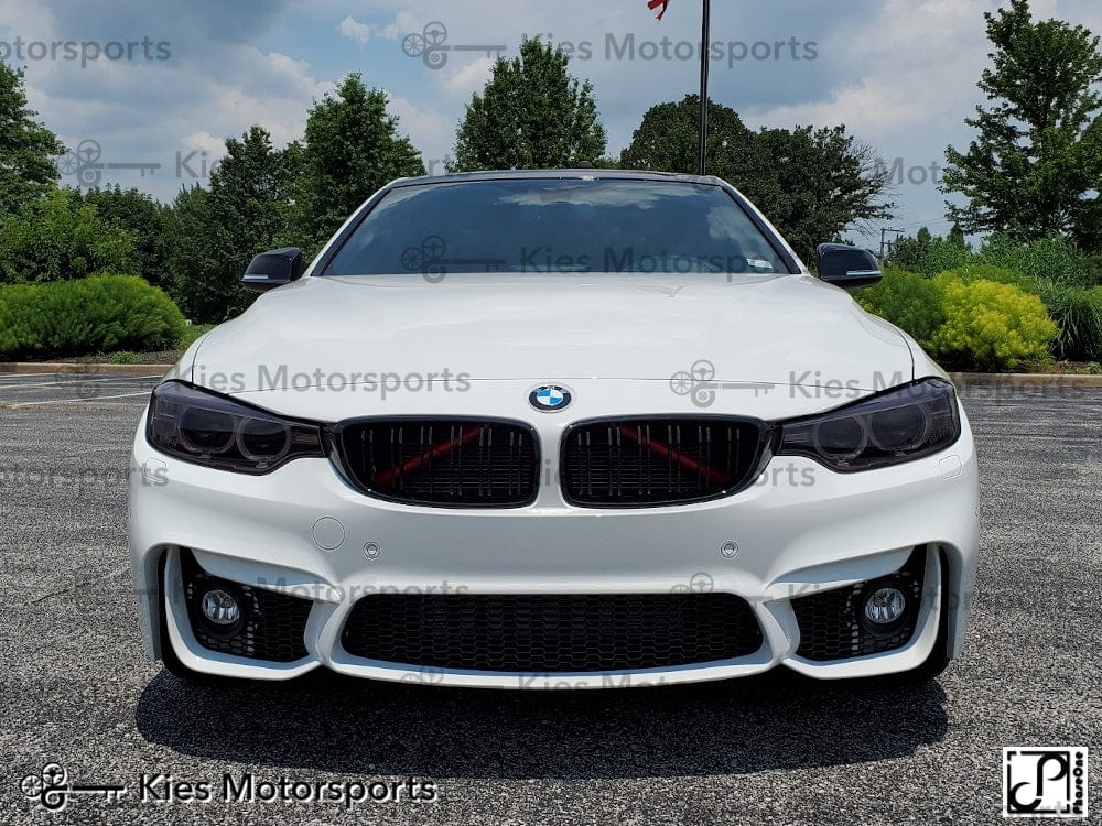 2014-2020 BMW 4 Series (F32 / F33 / F36) "M4 Style" Front Bumper Conversion Kit [Also Fits Gran Coupe] Secondary image