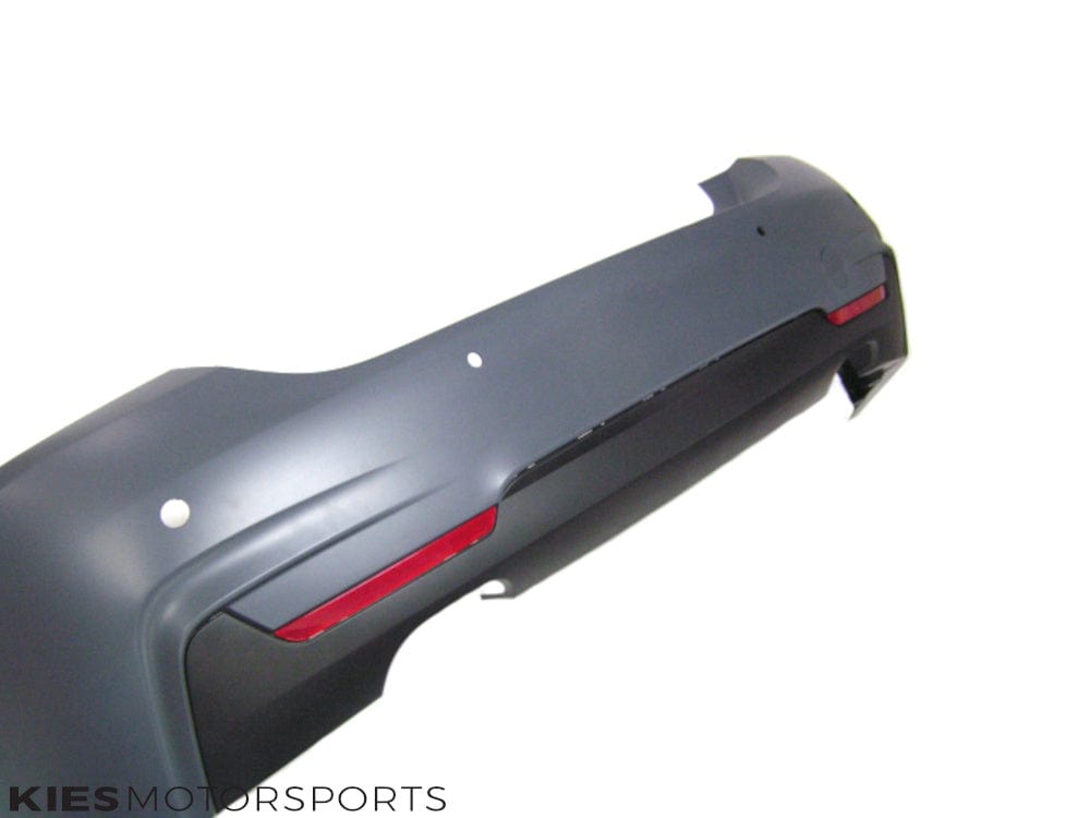 Kies Motorsports — installed on-vehicle shot of 2014-2020 BMW 4 Series (F32) M Sport Style Rear Bumper Conversion Kit