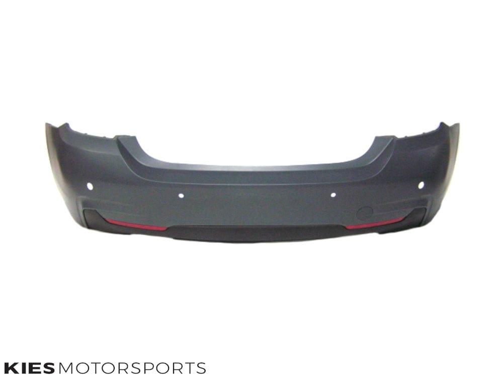 Kies Motorsports — front angle view of 2014-2020 BMW 4 Series (F32) M Sport Style Rear Bumper Conversion Kit