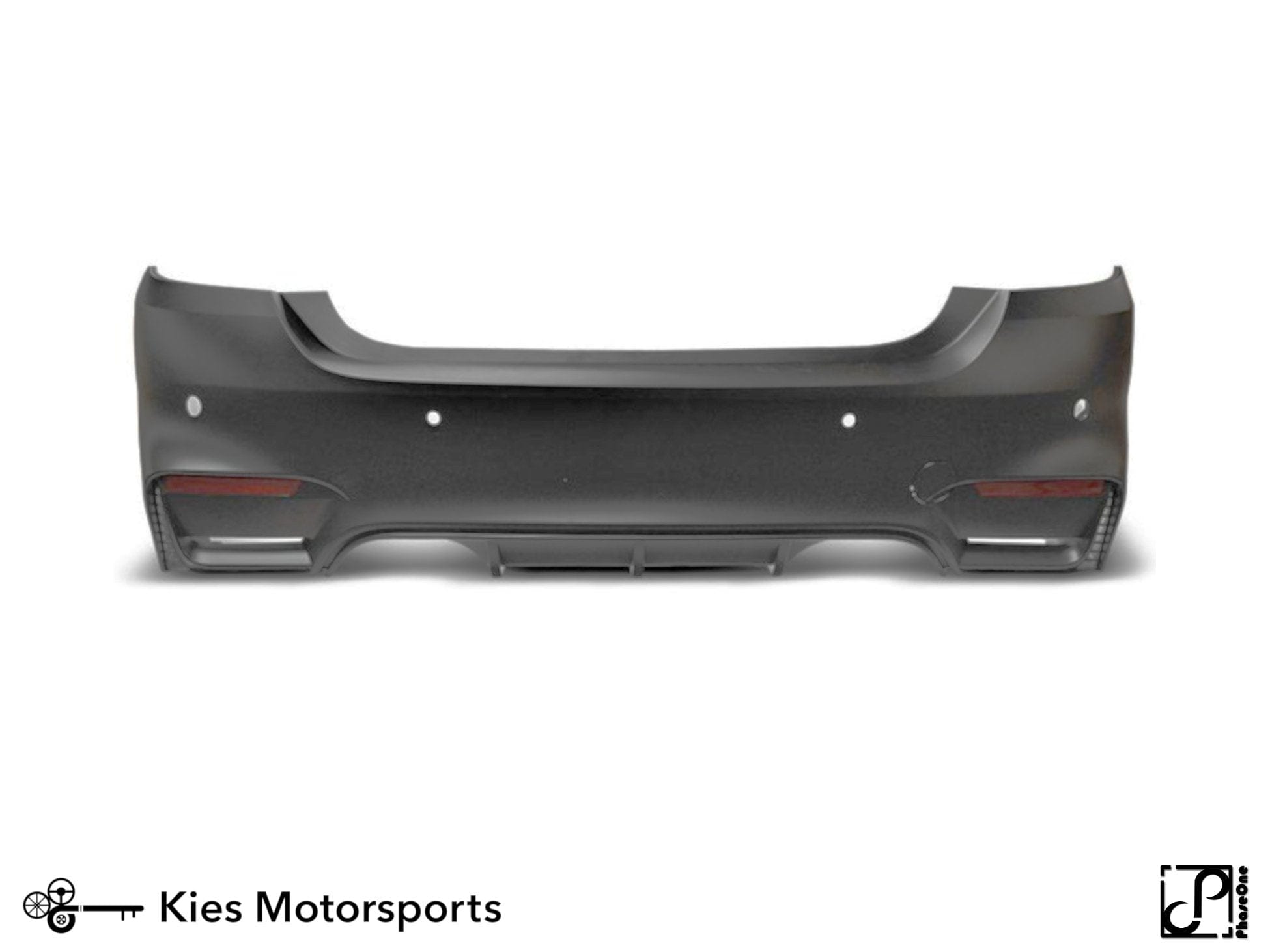 Kies Motorsports — Kies Bumpers rear bumper — 2014-2020 BMW 4 Series (F32) M4 Style Rear Bumper Conversion Kit