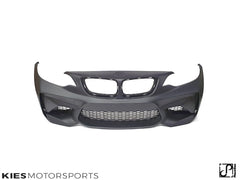 Kies-Motorsports Kies Motorsports 2014-2021 BMW 2 Series (F22 / F23) M2 Style Front Bumper Conversion No PDC