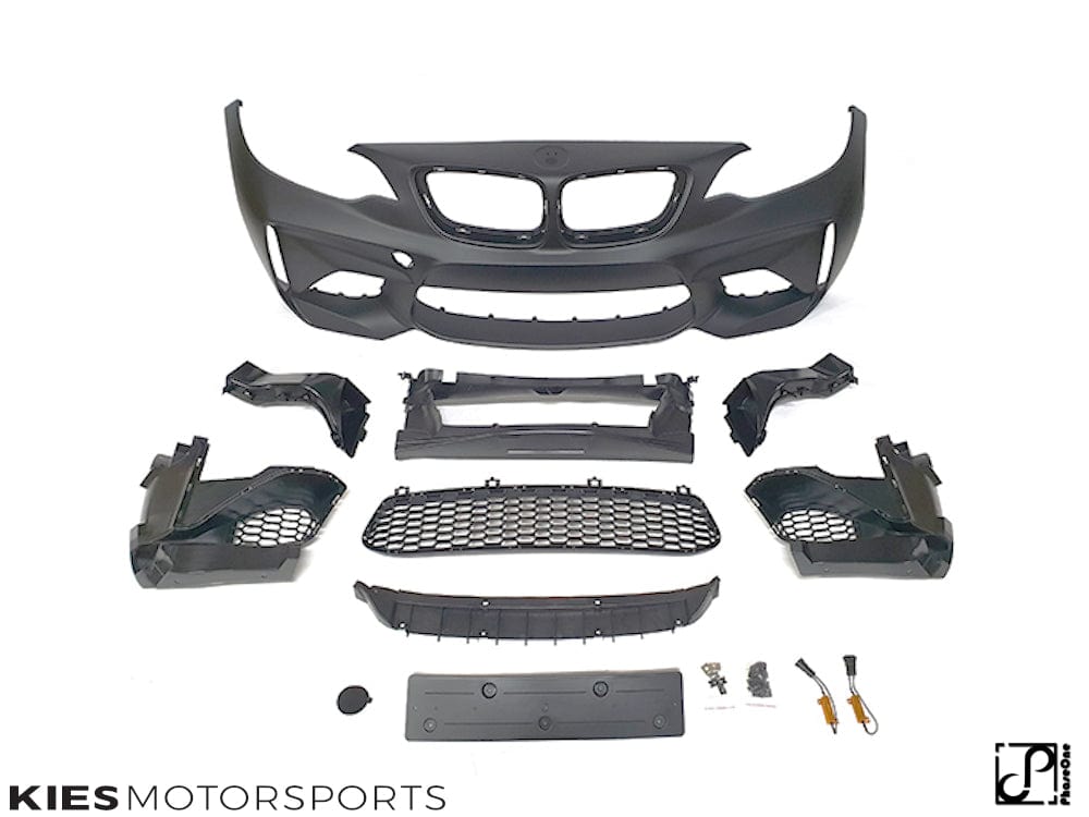 Kies-Motorsports Kies Motorsports 2014-2021 BMW 2 Series (F22 / F23) M2 Style Front Bumper Conversion No PDC