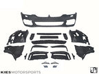 Kies Motorsports — side profile of 2017-2020 BMW 5 Series (G30 / G31) Pre-LCI M Sport Style Front Bumper Conversion