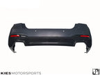 Kies Motorsports — rear angle view of 2017-2020 BMW 5 Series (G30 / G31) Pre-LCI M Sport Style Rear Bumper Conversion
