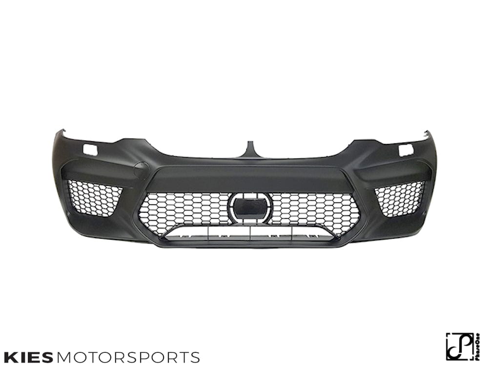 Kies Motorsports — front angle view of 2017-2020 BMW 5 Series (G30 / G31) Pre-LCI "M5 Style" Front Bumper Conversion