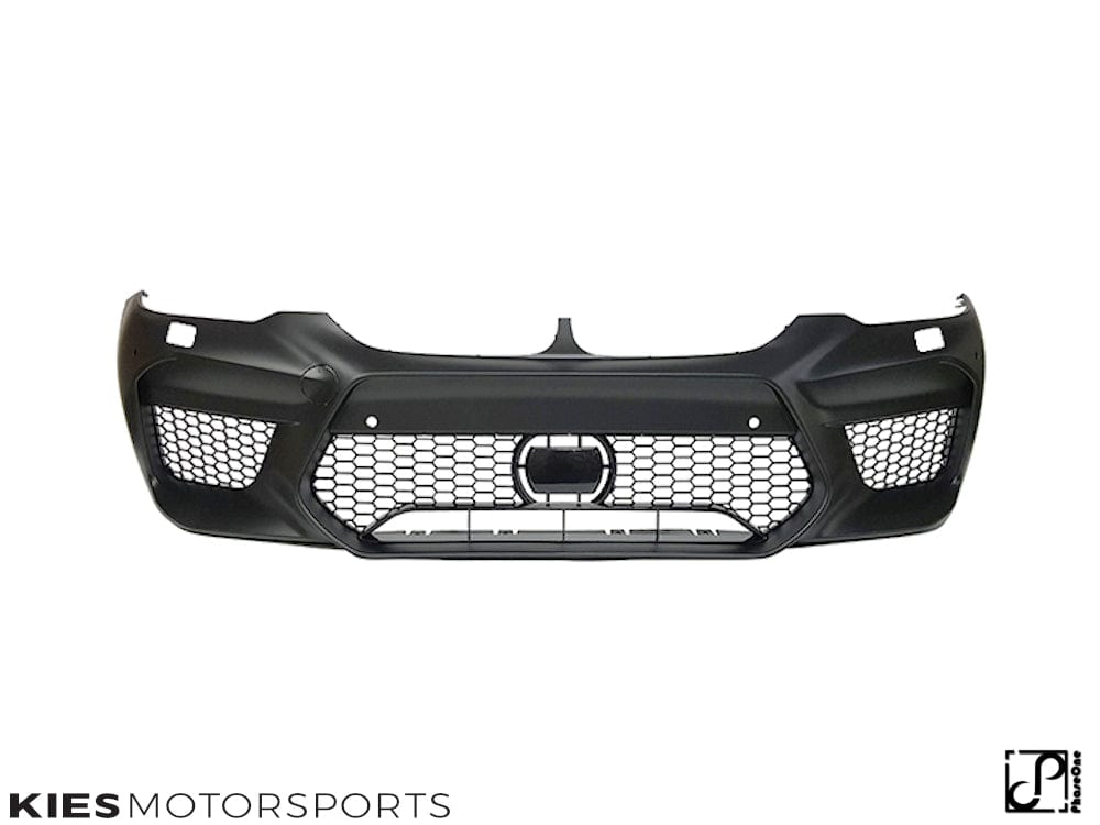 Kies Motorsports — detailed texture shot of 2017-2020 BMW 5 Series (G30 / G31) Pre-LCI "M5 Style" Front Bumper Conversion
