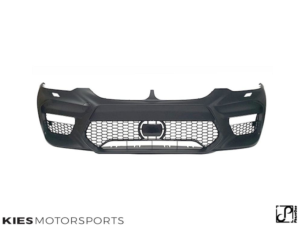 Kies Motorsports — side profile of 2017-2020 BMW 5 Series (G30 / G31) Pre-LCI "M5 Style" Front Bumper Conversion