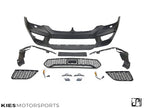 Kies Motorsports — rear angle view of 2017-2020 BMW 5 Series (G30 / G31) Pre-LCI "M5 Style" Front Bumper Conversion