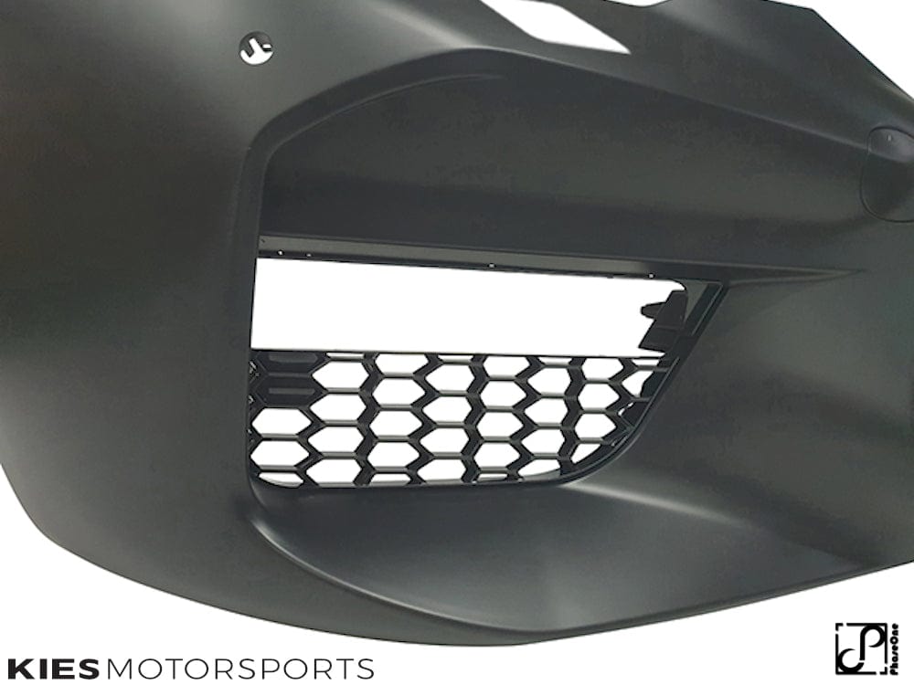 Kies Motorsports — installed on-vehicle shot of 2017-2020 BMW 5 Series (G30 / G31) Pre-LCI "M5 Style" Front Bumper Conversion