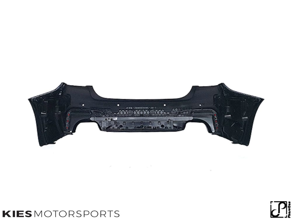 Kies Motorsports — alternate angle of 2017-2020 BMW 5 Series (G30 / G31) Pre-LCI "M5 Style" Rear Bumper Conversion