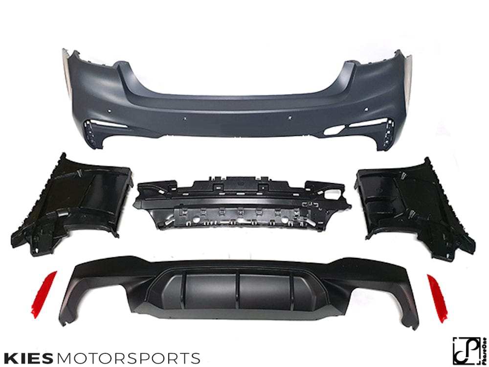 2017-2020 BMW 5 Series (G30 / G31) Pre-LCI M5 Style Rear Bumper Conver ...