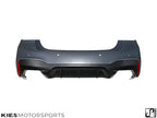 Kies Motorsports — rear angle view of 2017-2020 BMW 5 Series (G30 / G31) Pre-LCI "M5 Style" Rear Bumper Conversion