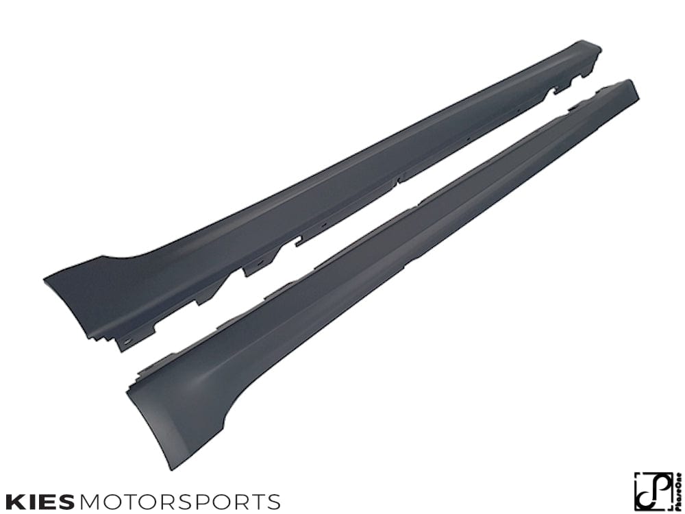 Kies Motorsports — close-up detail of 2017+ BMW 5 Series (G30 / G31) "M5 & M Sport Style" Side Skirt Conversion