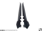 Kies Motorsports — rear angle view of 2017+ BMW 5 Series (G30 / G31) "M5 & M Sport Style" Side Skirt Conversion