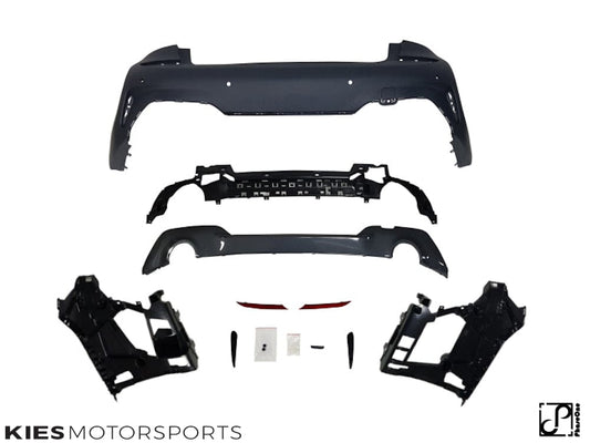 Kies-Motorsports Kies Motorsports 2019-2022 BMW 3 Series (G20) M Sport Style Rear Bumper Conversion