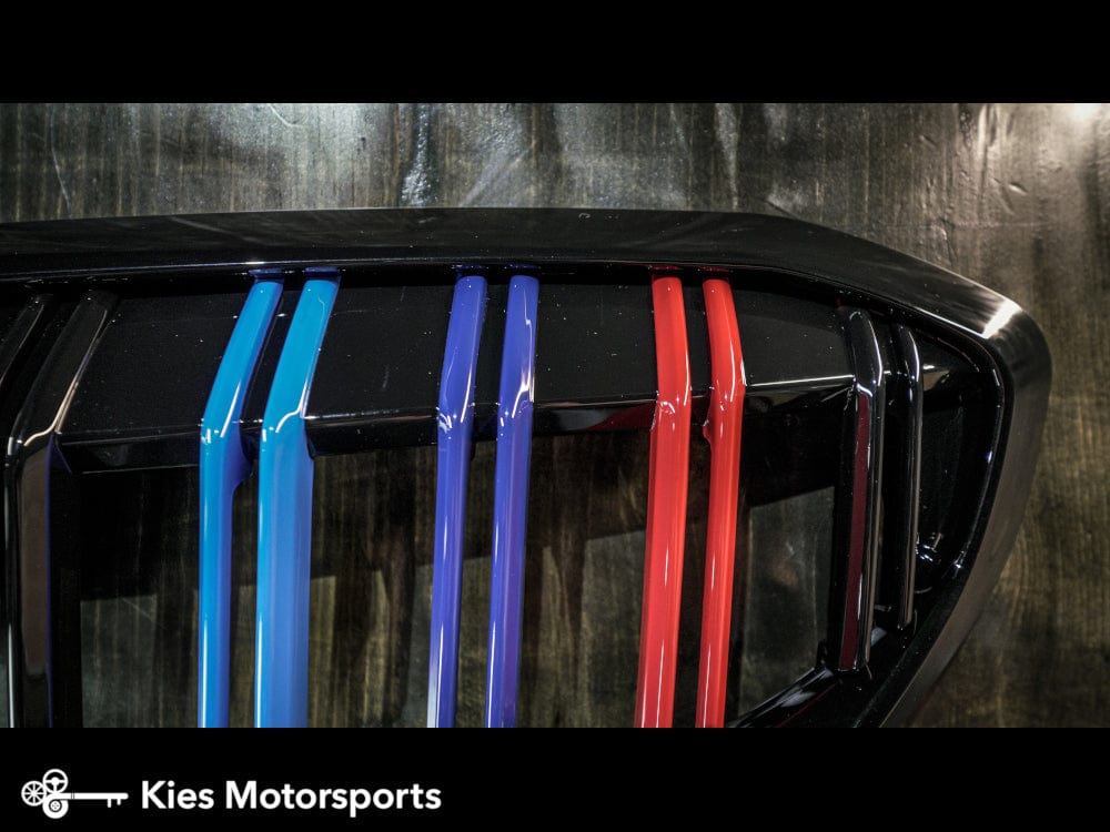 Kies Motorsports — BMW G20 dual slat kidney grille, side profile detail, G20