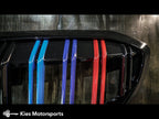 Kies Motorsports — BMW G20 dual slat kidney grille, side profile detail, G20