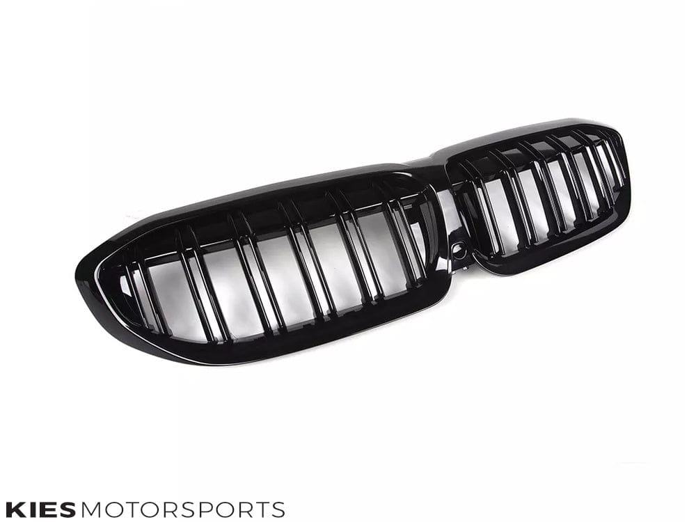 Kies Motorsports — BMW G20 dual slat kidney grille, angle view showing profile and fitment for G20