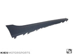 Kies Motorsports — close-up detail of 2019-2024 BMW G20 3 Series M Sport & M340i Style Side Skirt Rocker Panel Conversion