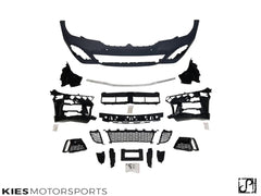 Kies-Motorsports Kies Motorsports 2019-2022 BMW G20 3 Series M340 /  M Sport Style Front Bumper Conversion (Pre-LCI Only) 4 PDC