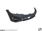 Kies Motorsports — detailed texture shot of 2019-2022 BMW G20 3 Series M340 /  M Sport Style Front Bumper Conversion (Pre-LCI Only) with 4 PDC