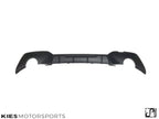 Kies Motorsports — BMW G20 rear diffuser, full product view on white background, G20 fitment